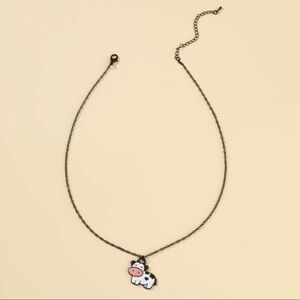 3/$30 🖤 Cow Charm Necklace